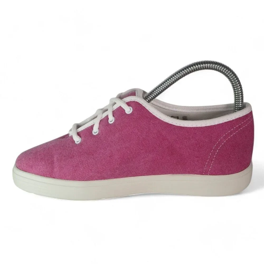 Cosyfeet Kama Extra Wide (Extra Roomy) Lace-up Comfort Shoes‎ Pink Women's 6
